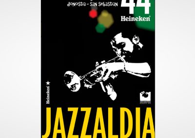 Ilustración cartel "Jazzaldia" para concurso