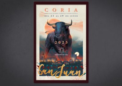 Ilustración Cartel Coria 2025